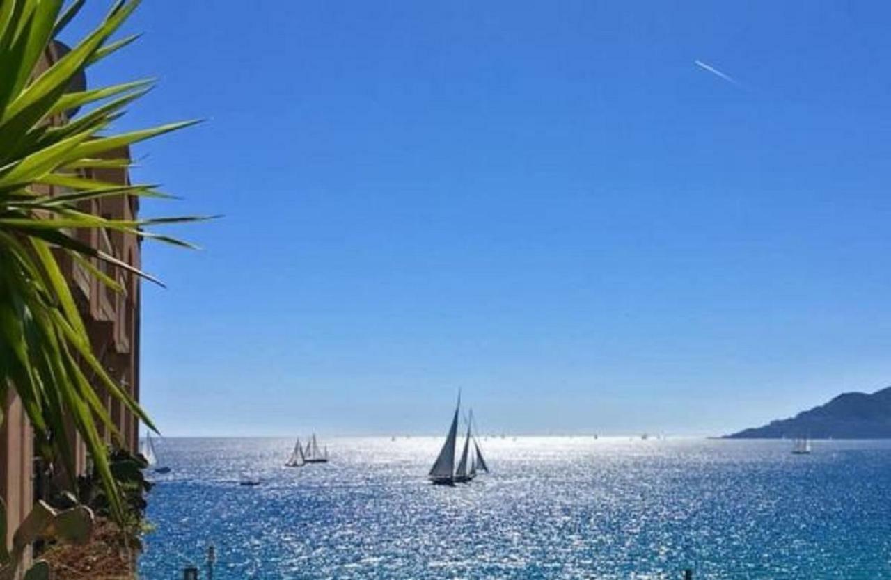 Zen Beach Cannes Sea View Apartment Beach In Front X2 Pools-Ac-Clim-Wifi-Free Parking Inside Εξωτερικό φωτογραφία